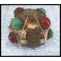 Vintage Jewelry Boxes (SET) Camel Bone
