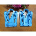 Two Heavy Duty Coat Hangers (Reduced to Clear)