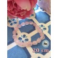 Natural Rose Quartz Bracelet