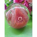 Vintage   Murano Mouth Blown Glass Paperweight