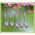 Stunning Silver Spoons set of 5