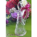 Stunning Little Crystal Pourer with Stopper