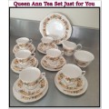 Beautifull Queen Ann Tea Set Just for You