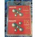 Philips Cassette Tapes  (4)