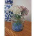 Vase with flowers  (26 cm High)