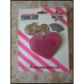 Heart Style Emergency Personal Alarm Key Chain  (Purchased in the USA)