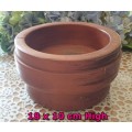 Wooden Flower Bowl
