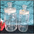 Two Glass Jars for Your Kitchen