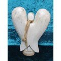 Wooden Angel Figurine for Your Patio - Bid Now!!!