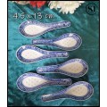6 Oriental Spoons   (set 2)