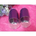Tupperware Salt and Pepper Set (Purple and Pink)