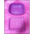 Tupperware Purple Strainers (Like New)