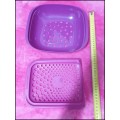 Tupperware Purple Strainers (Like New)