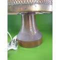 Vintage Copper Plated Lamp