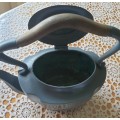 Vintage Grey Painted Teapot (no leaks)
