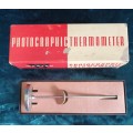 Vintage WESTON Photographic Thermometer - Original Packaging