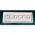 Wooden Vintage Open Closed Sign