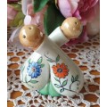 3 VINTAGE SALT SHAKERS