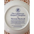 Norman Rockwell `The Lighthouse Keeper`s Daughter` Collector Plate (16 cm)