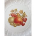 Queens Royal Oak  Embossed Edges England Wall Plate