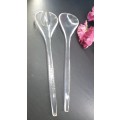 Perspex Salad Utensils