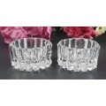 3 Crystal  Candle Holders Items Just for You