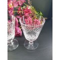 Two Crystal Drinking Glasses for Your Collection