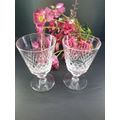 Two Crystal Drinking Glasses for Your Collection