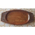 Carved Wooden Tray