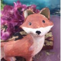 Paper Mache Ornament (Fox)