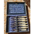 Vintage Plated Fish Set (Damaged please look at photos)
