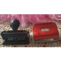 Vintage Paper Punch and Red Paper Punch