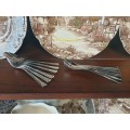 SELDOM SEEN FOR SALE    AMC Cutlery    set of 6 teaspoons and set of 6 cake forks