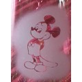 Venust Red Mickey Mouse Glass Bell for Your Home