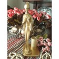 Gold Geisha Figurine