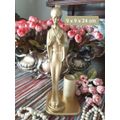 Gold Geisha Figurine