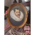 Vintage Look Picture Frame with Stand