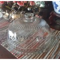 Glass Cake Dome and Plate