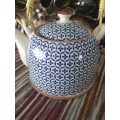 BLUE  FUSION TEA Pot    Stephanie