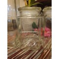 3 Maxwell and Williams Glass Containers