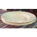 JOHNSON BROTHERS YELLOW PLATES | SOUP BOWLS  | WALL PLATES | REPLACEMENT PLATES | SET OF 3