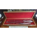 Stainless Steel Carving Set in Box