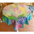 HAND PAINTED TABLE CLOTH
