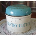 VINTAGE TALA PASTRY CUTTERS IN THE ORIGINAL METAL TIN.