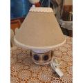 Retro Lamp   - needs a new shade -   35 cm High