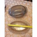 Oven bowl with Lid and Serving Platter made in France