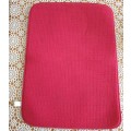 WAFFLE WEAVE DISH CLOTH - BRIGHT RED