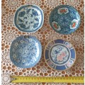 4 SMALL IMARI PLATES FOR YOUR COLLECTION
