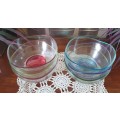 Six  Glass Bowls  for Your Collection | Home | Good condition | Like NEW |