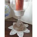 Large glass Candle Holder  | Size 18 x 57 cm High   | DECOR | HOME |